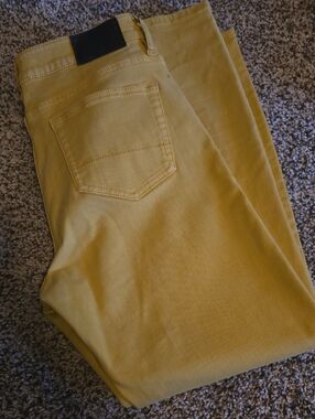 Mustard Yellow Stretch Skinny Jeans From Stonefield